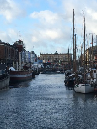 Image of Nyhavn Canal and boats in Copenhagen