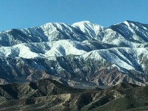 Image of the Cajon Pass in California