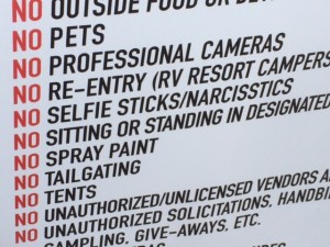 Image of Rules List from Stagecoach