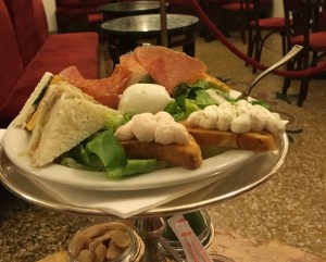 Image of snacks in Italy