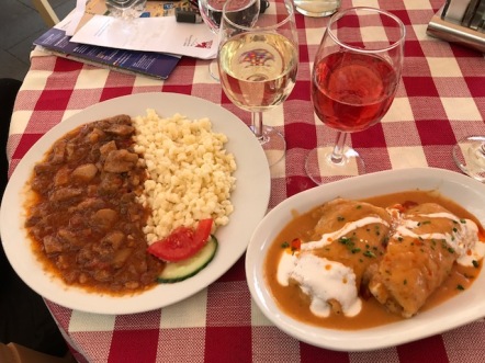 Image of Hungarian Food and Wine