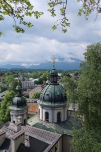 View from Nonnberg Abbey