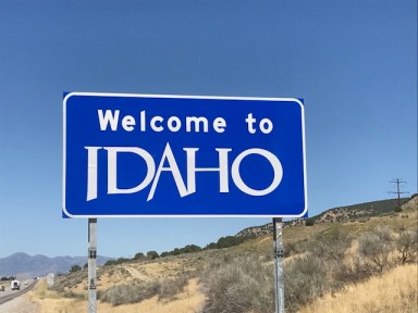 Image of Welcome to Idaho Site