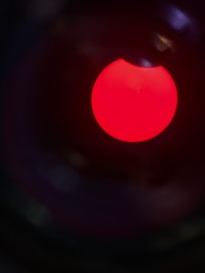 Image of a partial eclipse