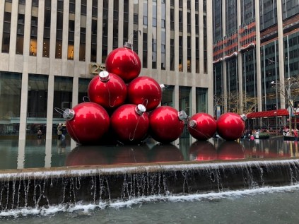Image of Christmas Ornaments in New York