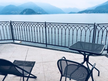 Image of Lake Como from Hotel Du Lac