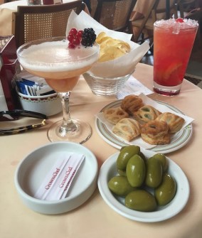 Image of cocktails in Cafe Zucca in Milan