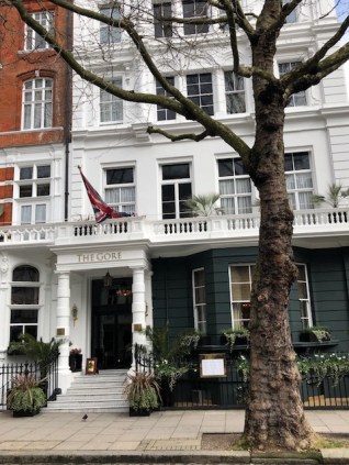 Image of the front of the Gore Hotel.