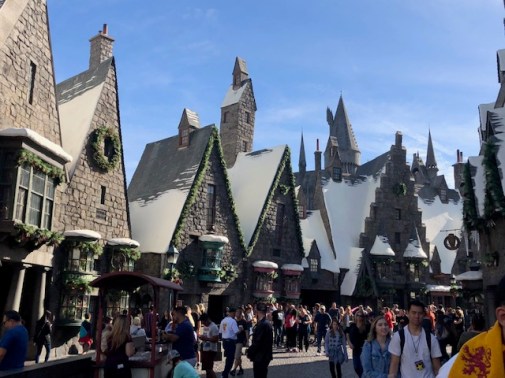 Image of Hogsmeade at Universal Studios